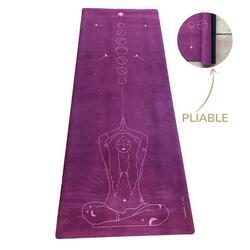 Tapis de yoga Voyage Divine Cranberry