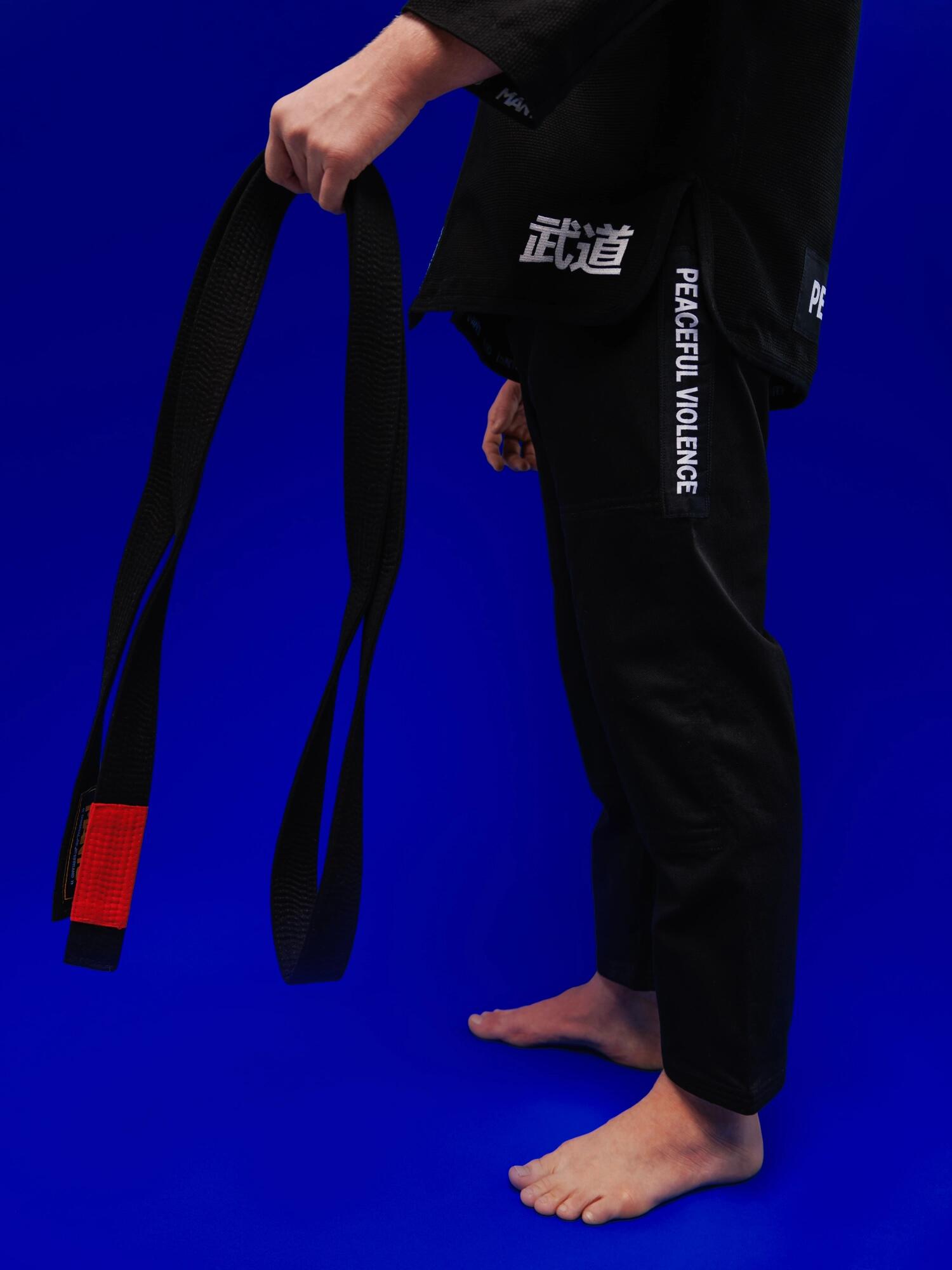 MANTO "SOCIETY" BJJ Gi czarne 7/7