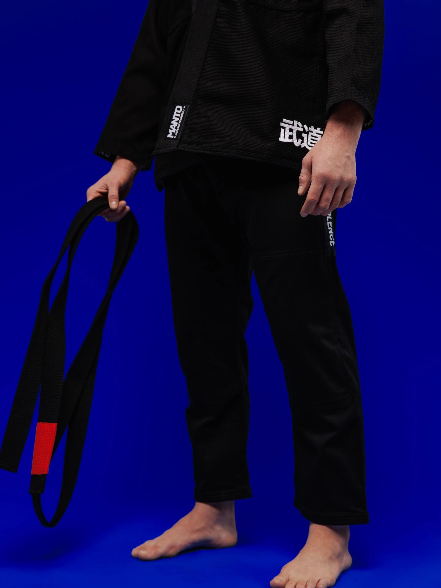 MANTO "SOCIETY" BJJ Gi czarne 5/7