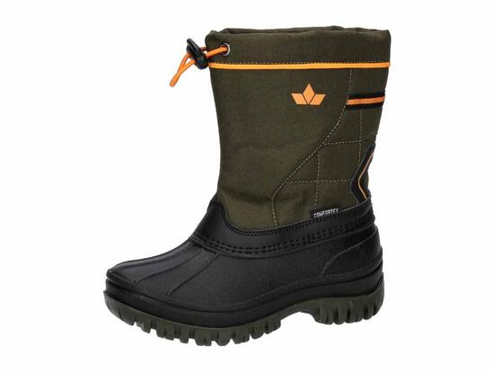 GEKA-Sport Bottes d'hiver Bobby imperméables garçon nylon scratch semelle TPR