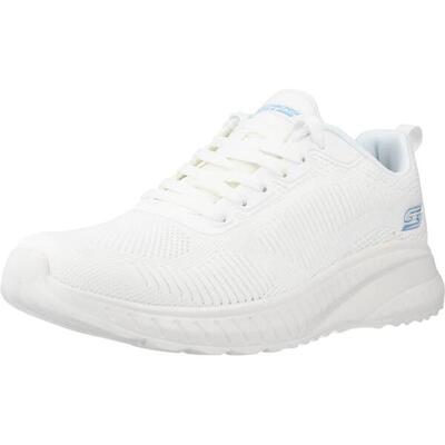 Baskets femme baskets skechers bobs squad chaos - face o blanc blanc skechers