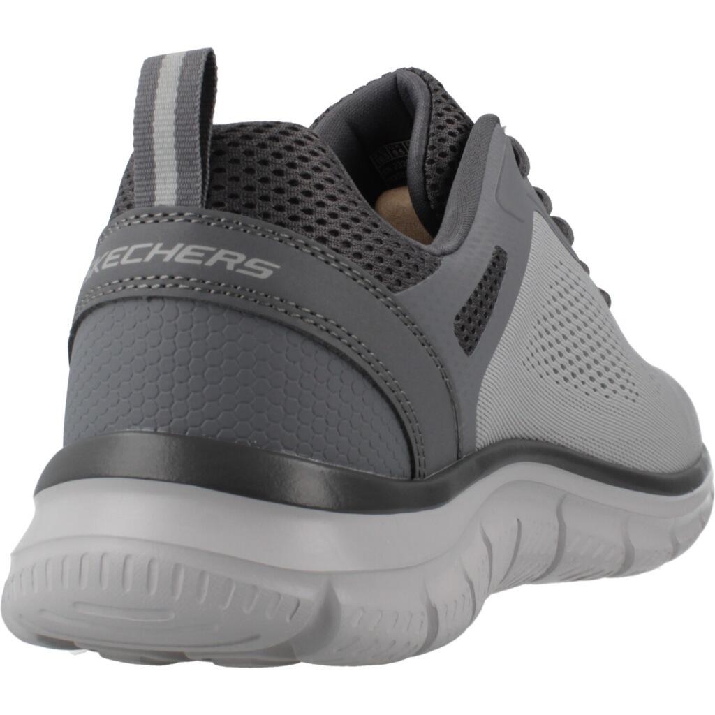 Baskets Skechers Track Broader, Gris, Hommes 3/5
