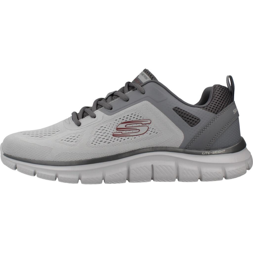 Baskets Skechers Track Broader, Gris, Hommes 2/5