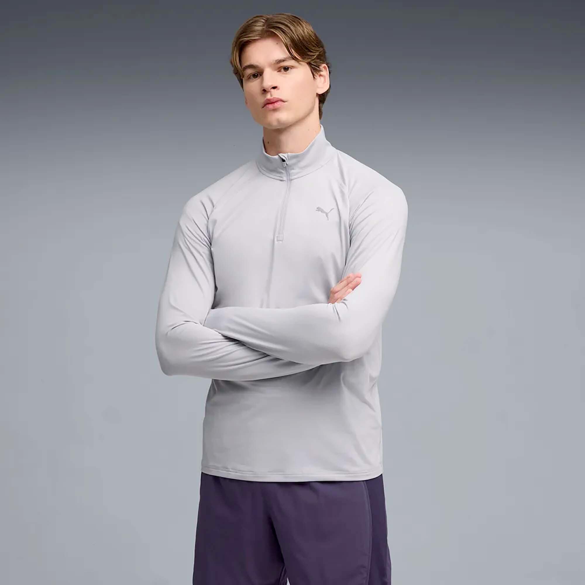 T-Shirt Puma M Run Velocity Cloudspun 1/4 Zip Adulte 2/5