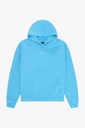 Sweat à capuche femme Osaka | Bleu clair