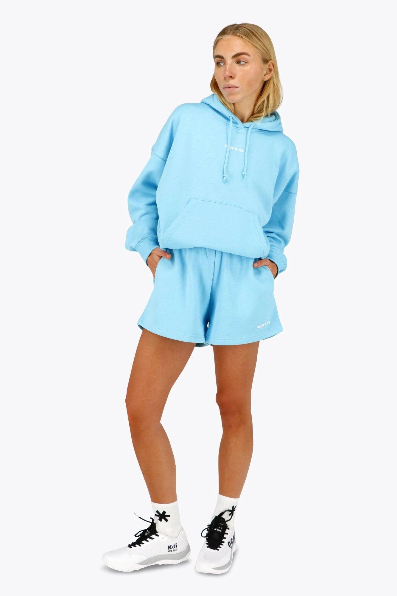 Sweat à capuche femme Osaka | Bleu clair 5/6