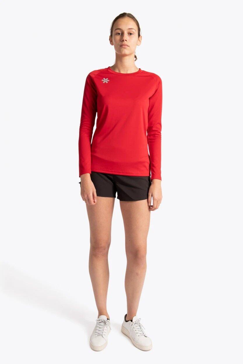 T-shirt d'entraînement à manches longues pour femmes Osaka | Rouge 6/6