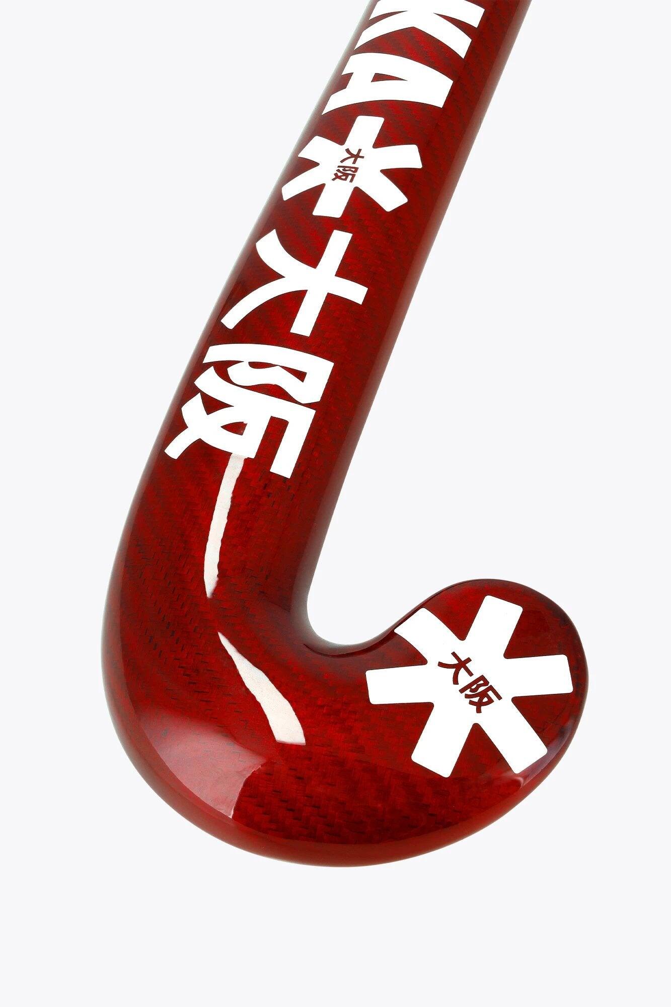 Crosse de hockey sur gazon Osaka Low Bow Advanced 85 | Rouge pompéien 3/6