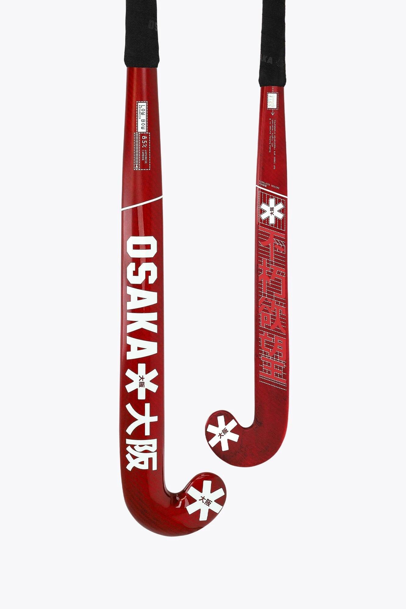 Crosse de hockey sur gazon Osaka Low Bow Advanced 85 | Rouge pompéien 1/6