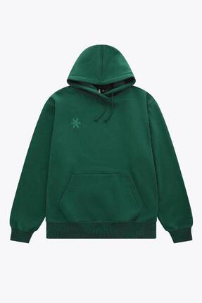 Sweat à capuche unisexe Osaka Basic | Vert foncé