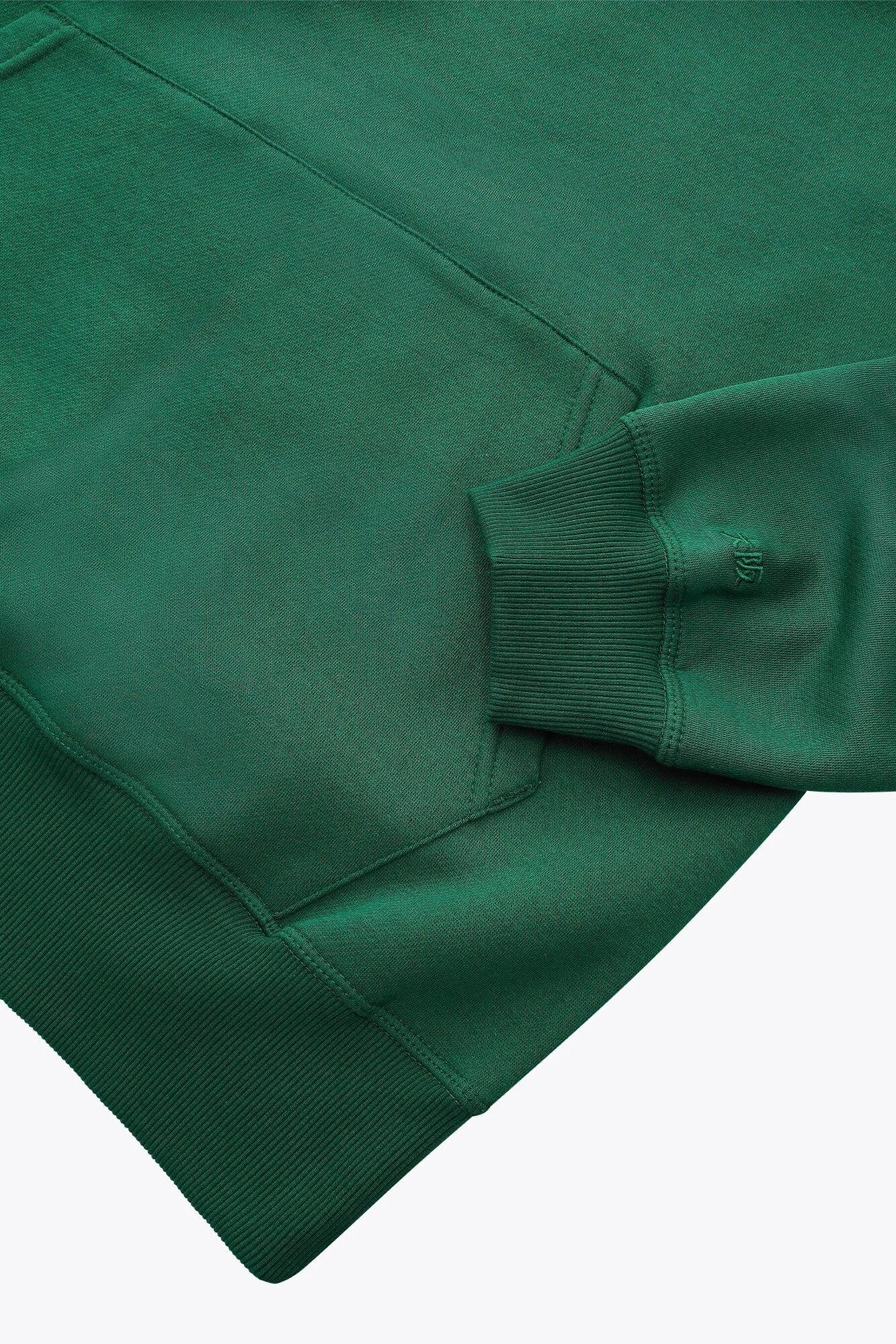 Sudadera con capucha unisex Osaka básica | verde oscuro 5/6