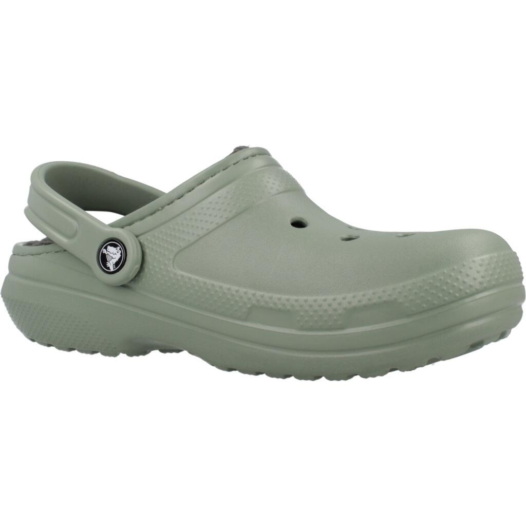 Sandały CROCS CLASSIC LINED CLOG Zielony 5/7