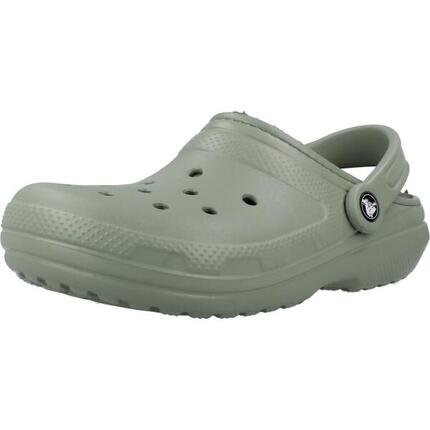 Zuecos Zuecos Crocs CLASSIC LINED CLOG Verde