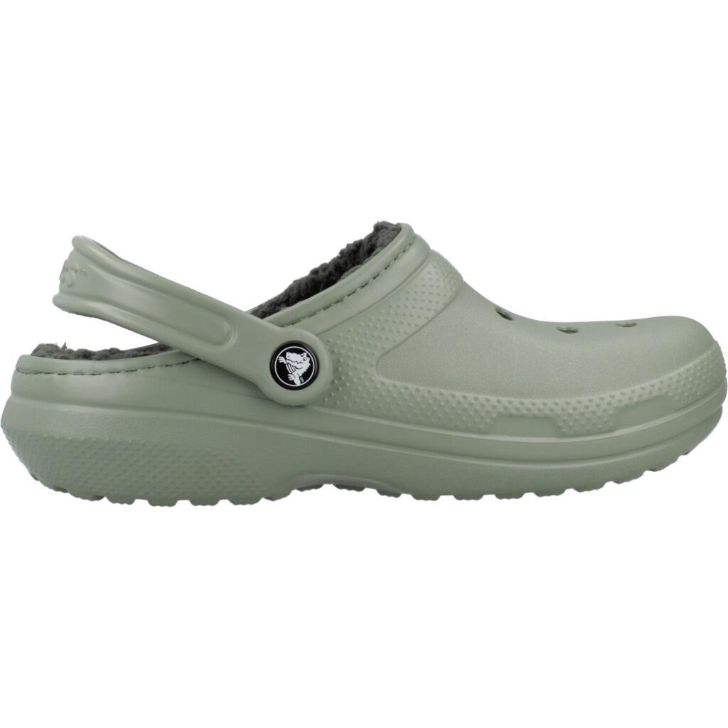Sandały CROCS CLASSIC LINED CLOG Zielony 4/7