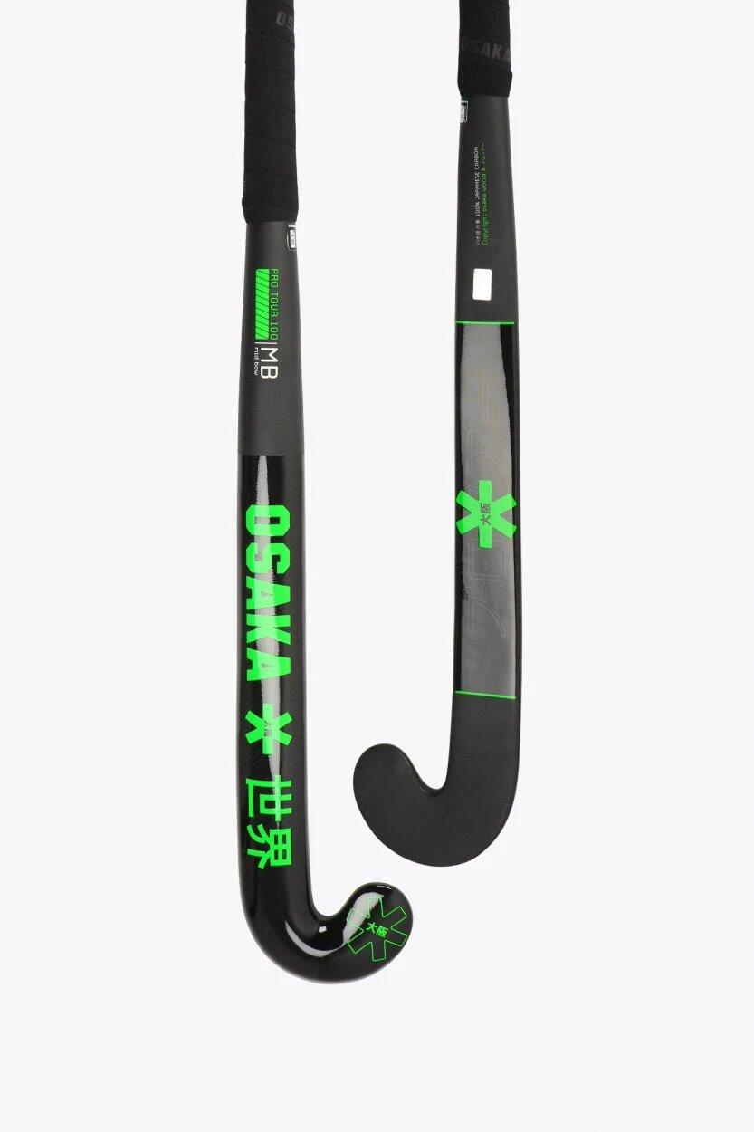 Bâton de hockey sur gazon Osaka Pro Tour 100 - Arc moyen | Noir emblématique 1/6