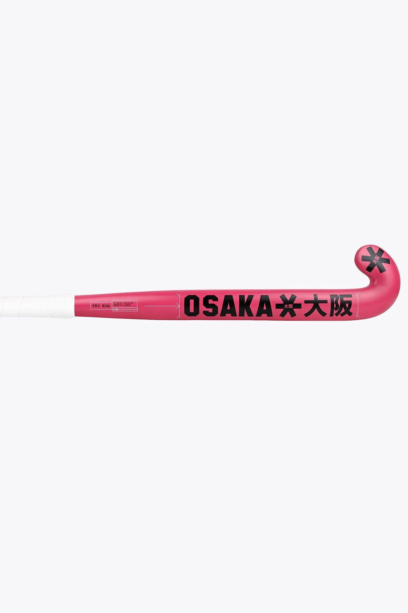 Crosse de hockey sur gazon Osaka - Édition 1 - Pro Bow 10 | Framboise 3/5