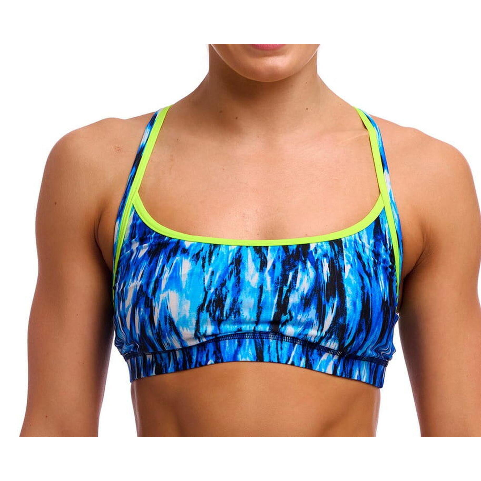 Strój dwuczęściowy Funkita Sports Top Wing Streak - góra od bikini