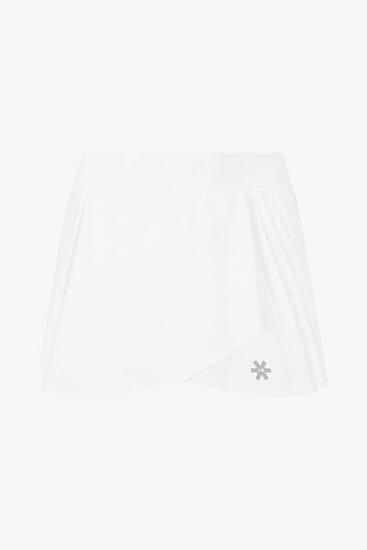 Jupe-short plissée fluide Osaka pour femme | Blanche