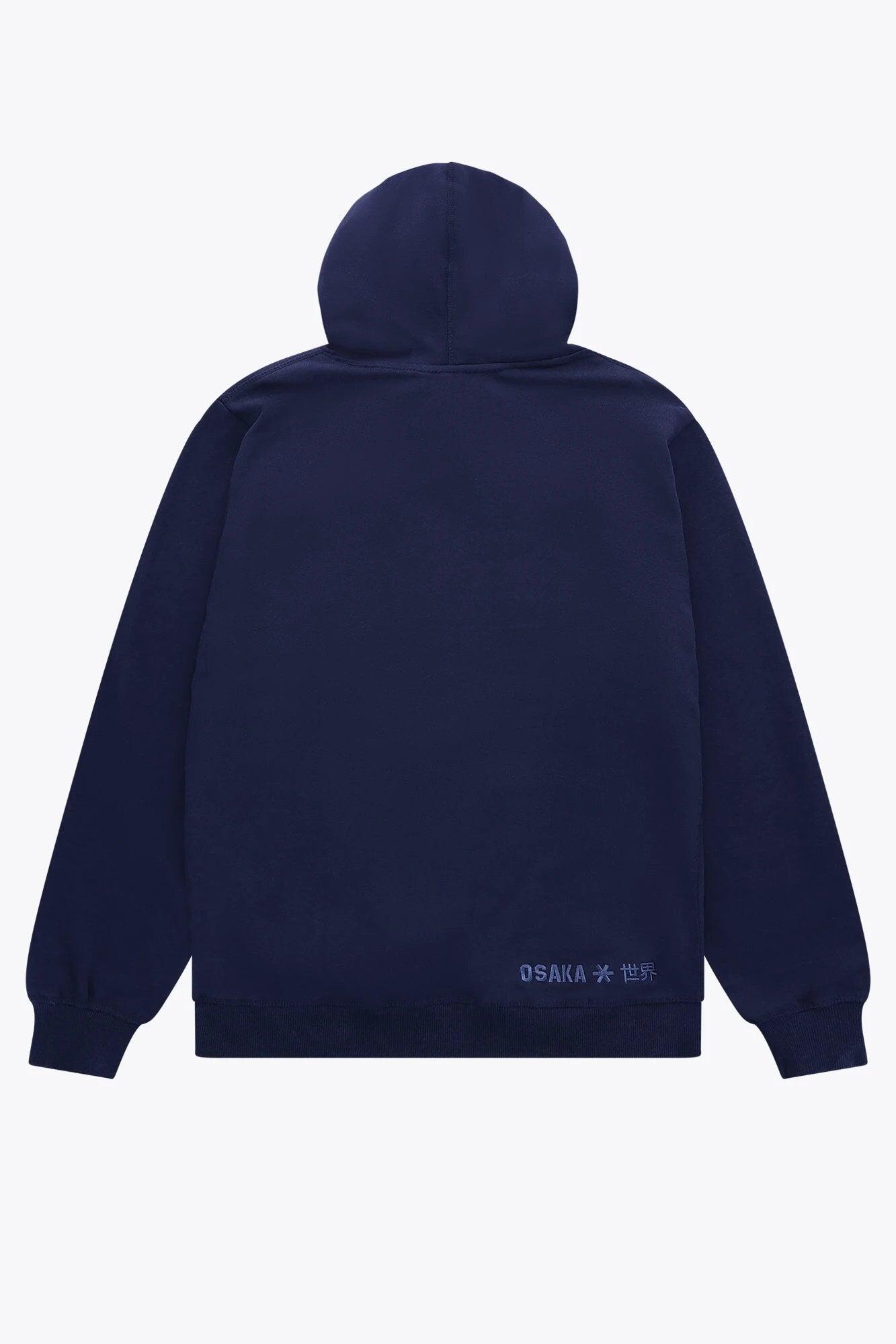 Sweat à capuche unisexe Osaka Basic | Marine 3/6