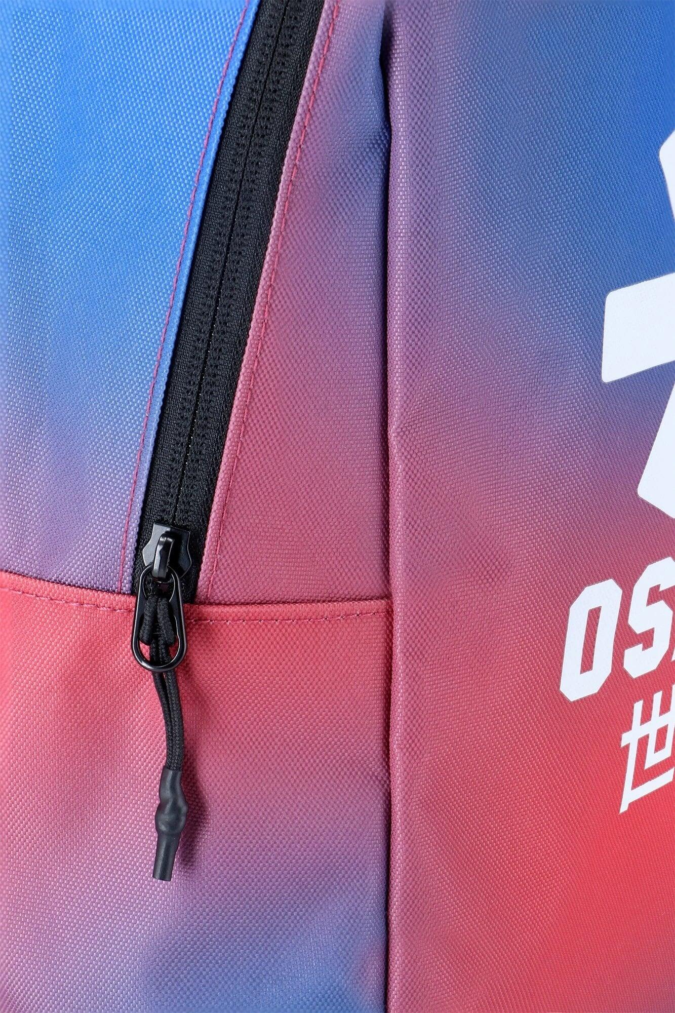 Osaka Sac à dos pour enfants Sports Compact | Bleu Princesse-Rouge Cayenne - Dé 5/5