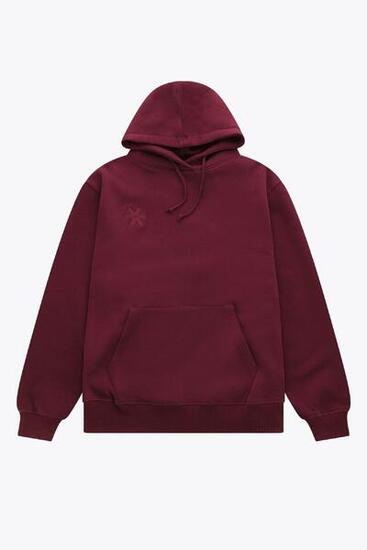Sweat à capuche unisexe Osaka Basic | Bordeaux