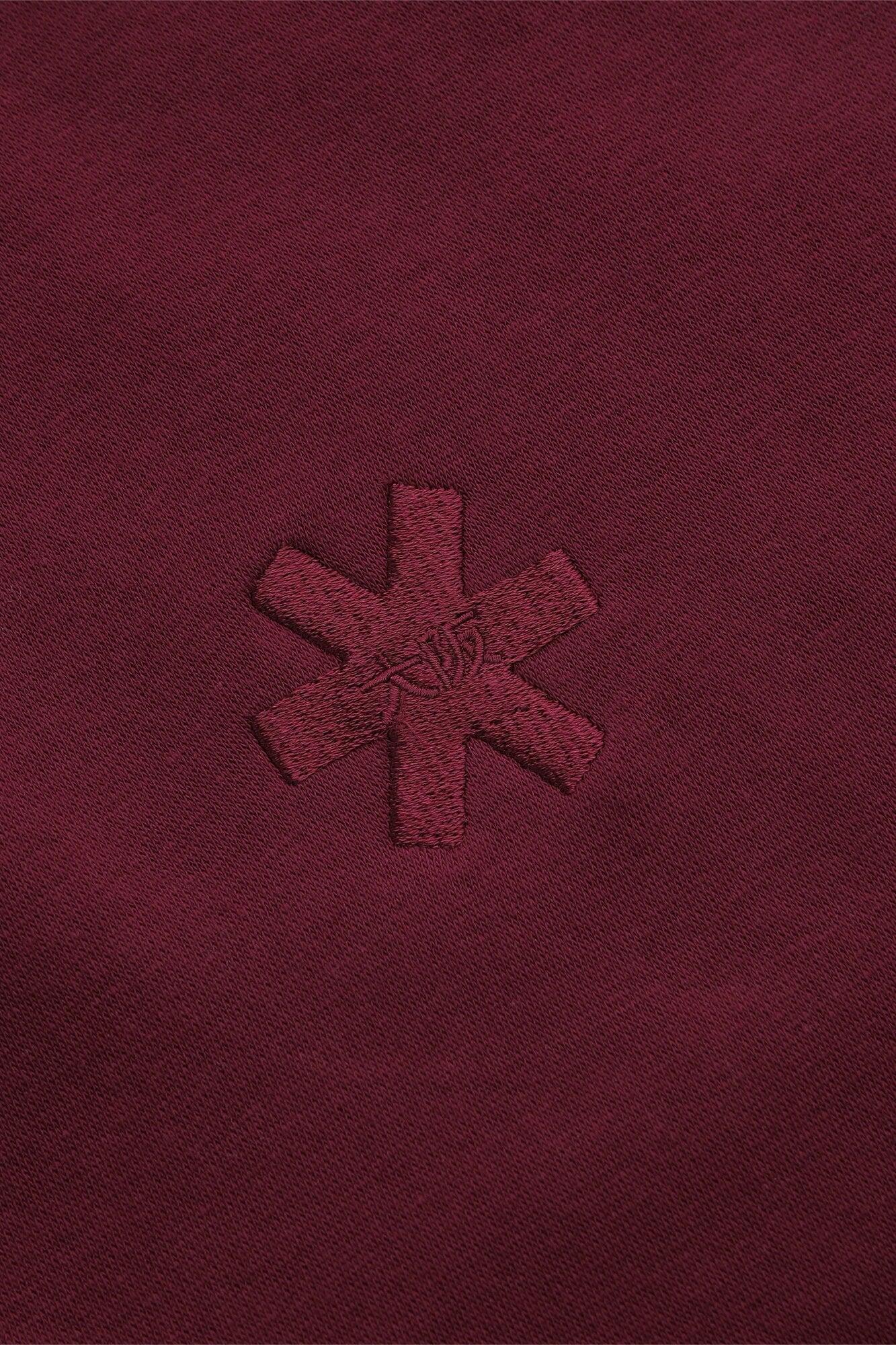 Sweat à capuche unisexe Osaka Basic | Bordeaux 5/6