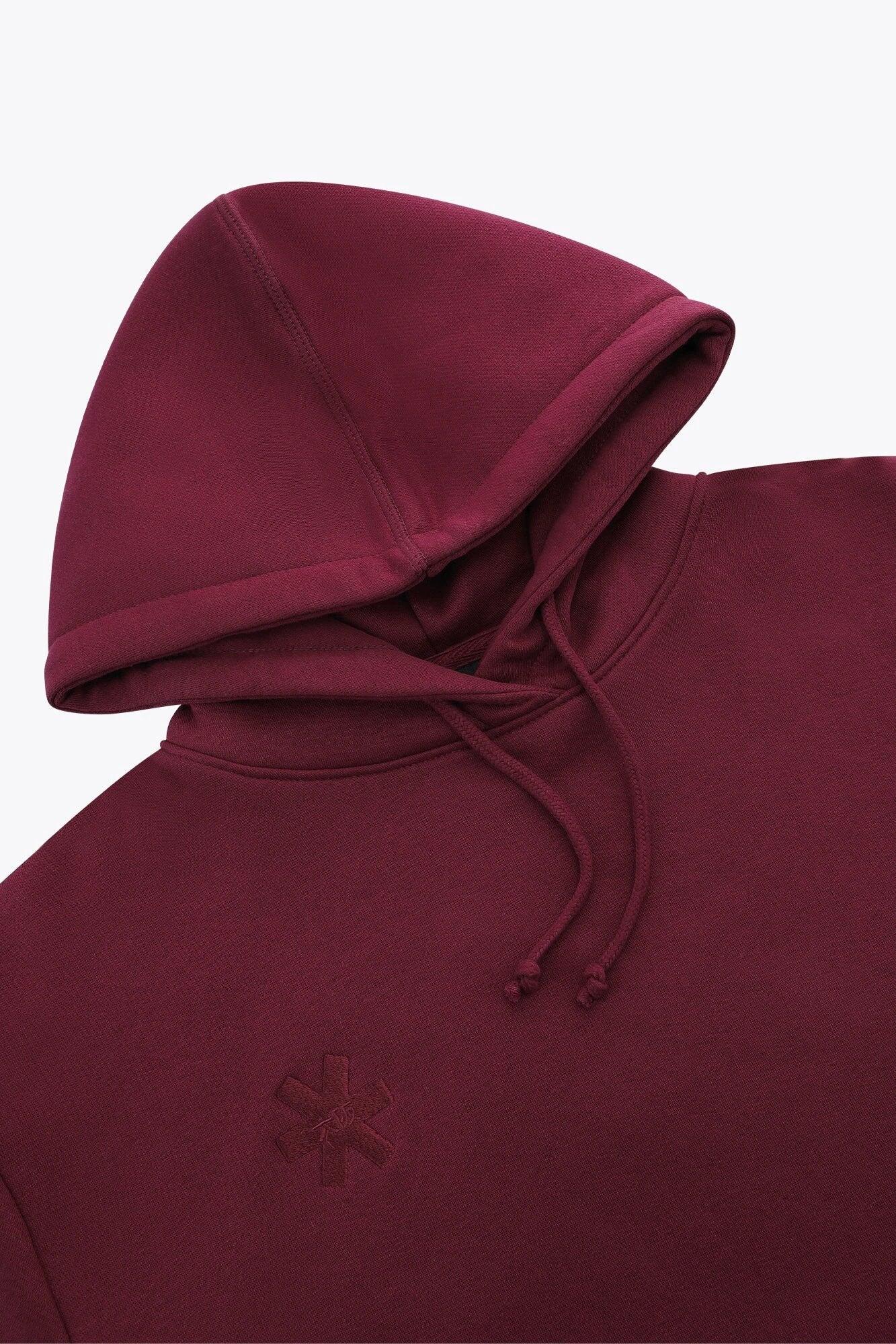 Sweat à capuche unisexe Osaka Basic | Bordeaux 4/6