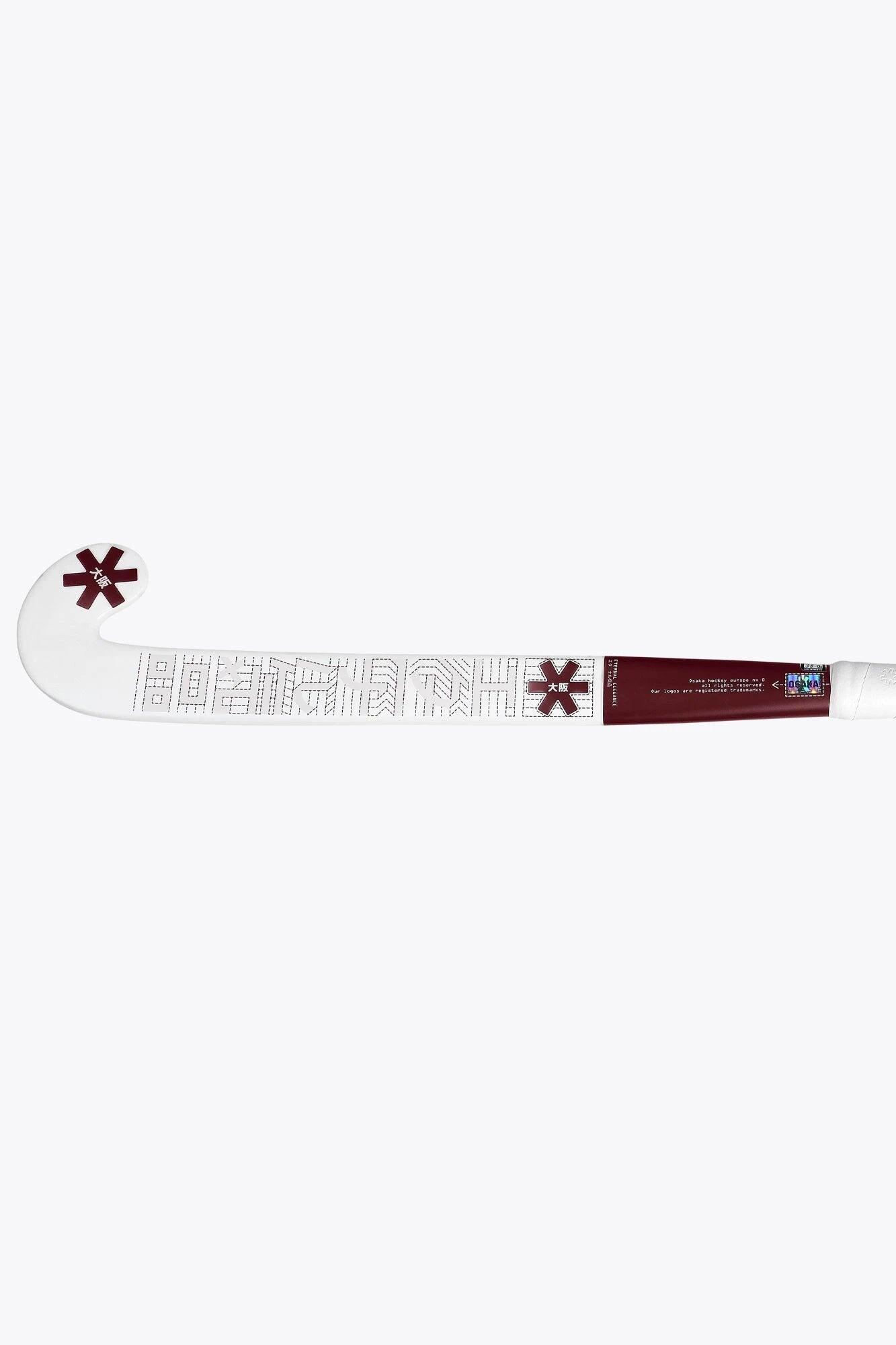 Mazza da hockey su prato Osaka Mid Bow 40 | Lacca ciliegia 6/6