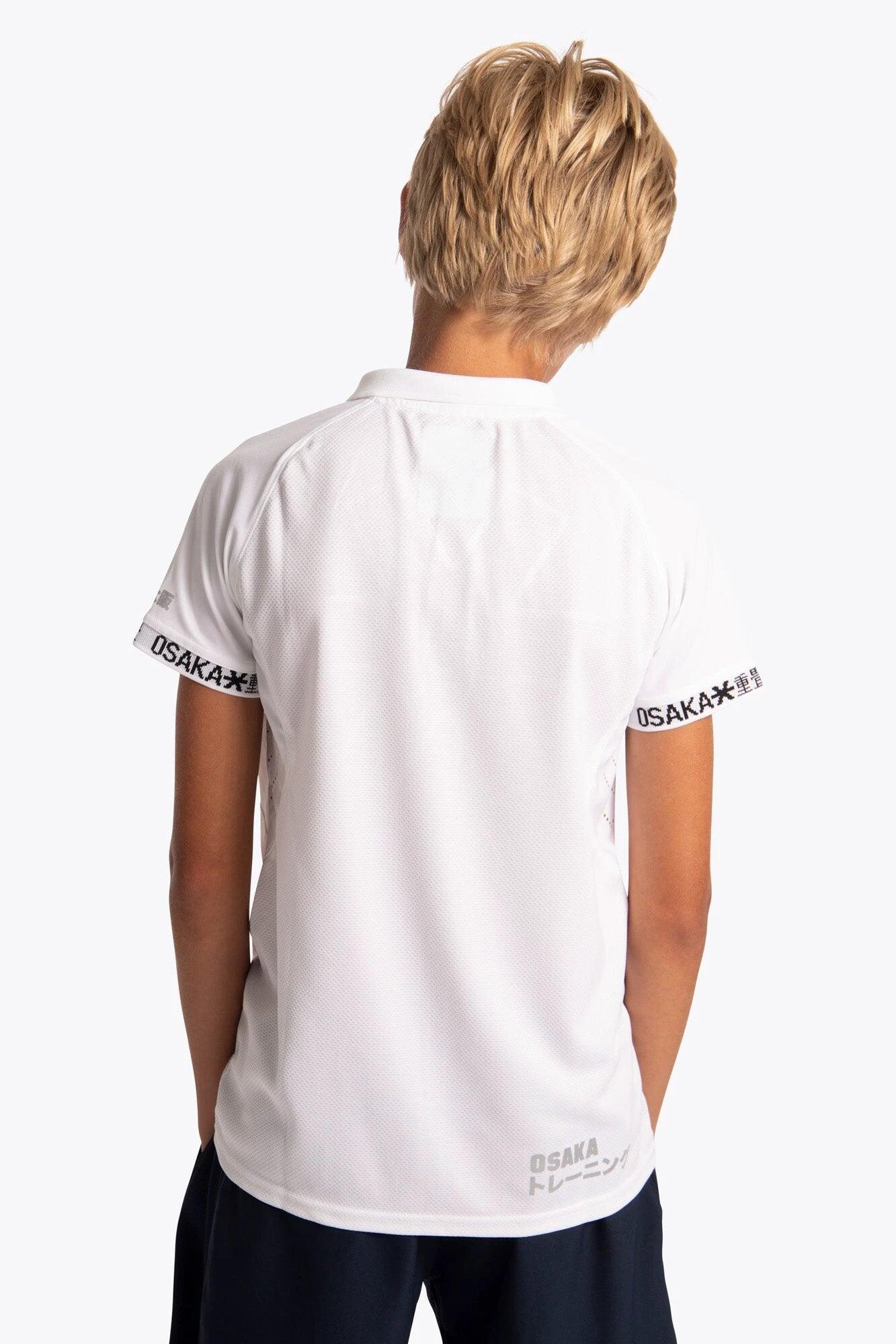 Osaka kinderpoloshirt | Wit 6/6