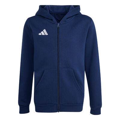 Adidas full-zip hoodie kinder zwart