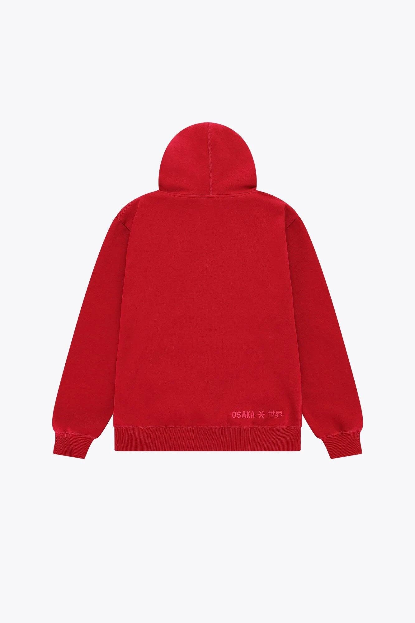Sudadera con capucha básica Osaka para niños | Rojo 3/6