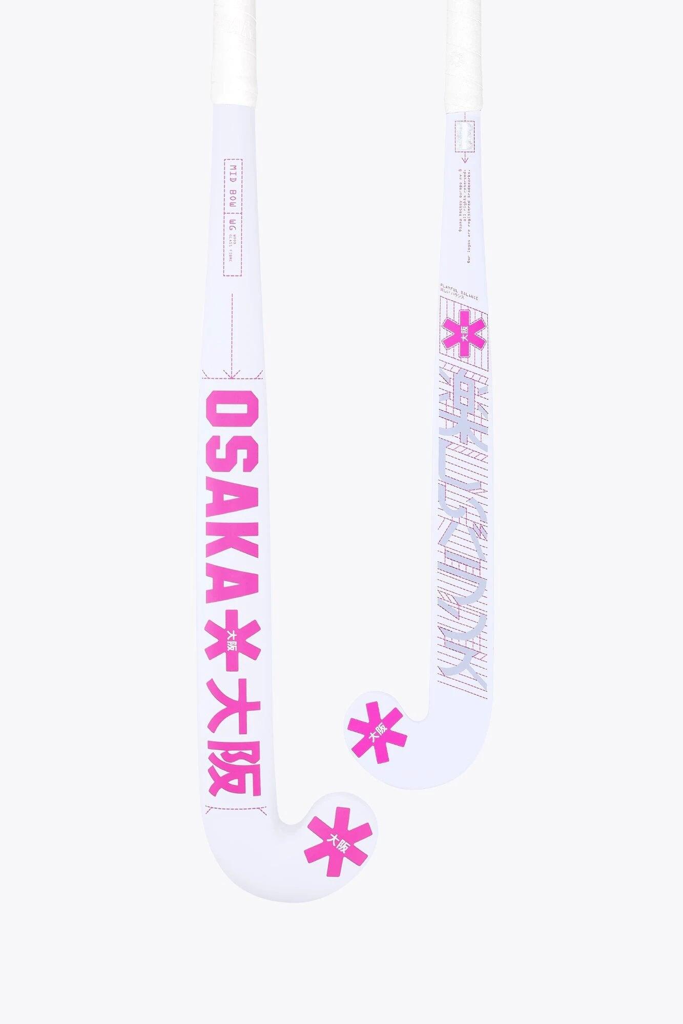 Osaka Feldhockeyschläger Mid Bow WG | Orchid Ice 2/6