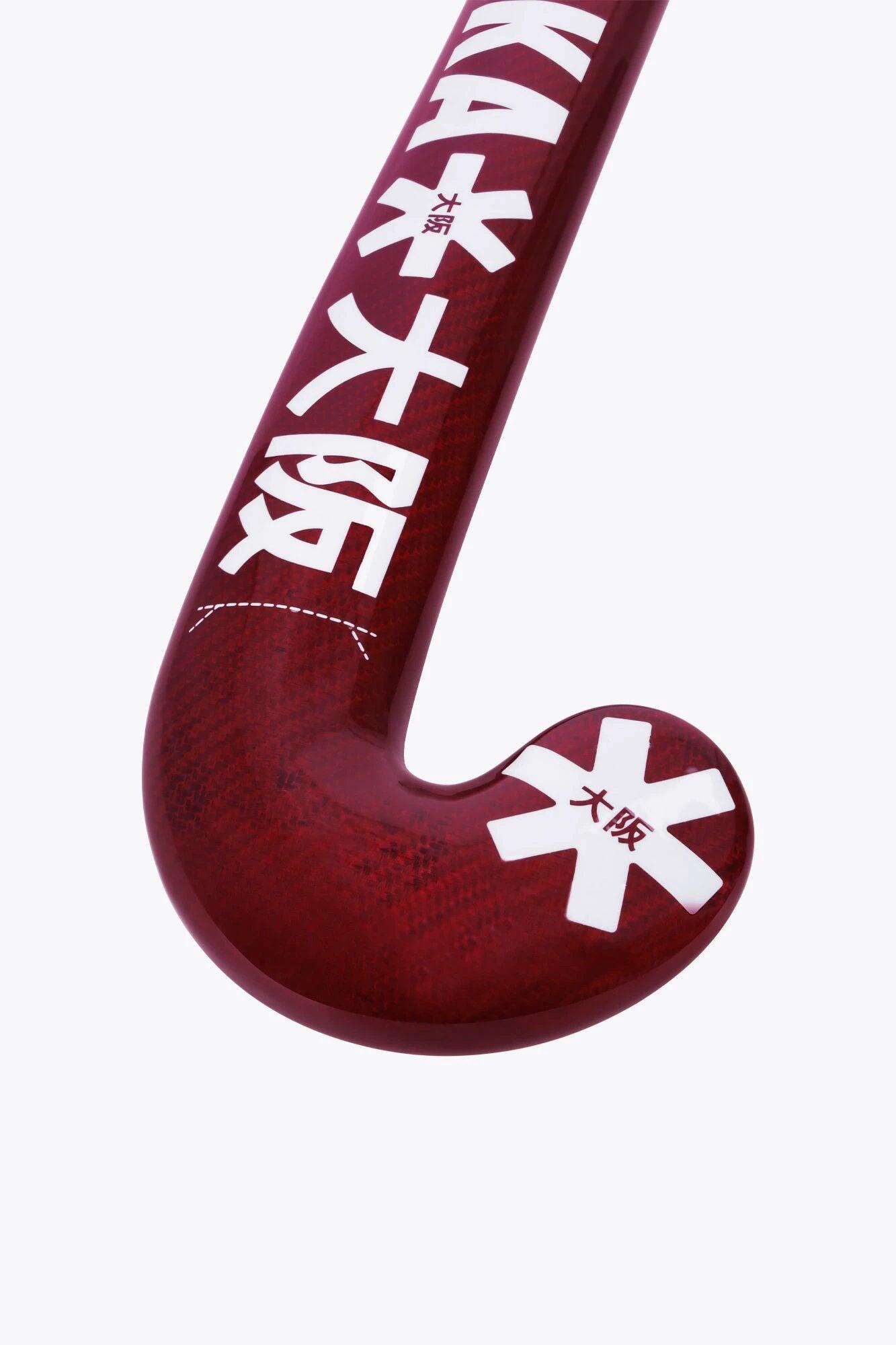 Crosse de hockey sur gazon Osaka Mid Bow 85 | Vernis cerisier 3/6