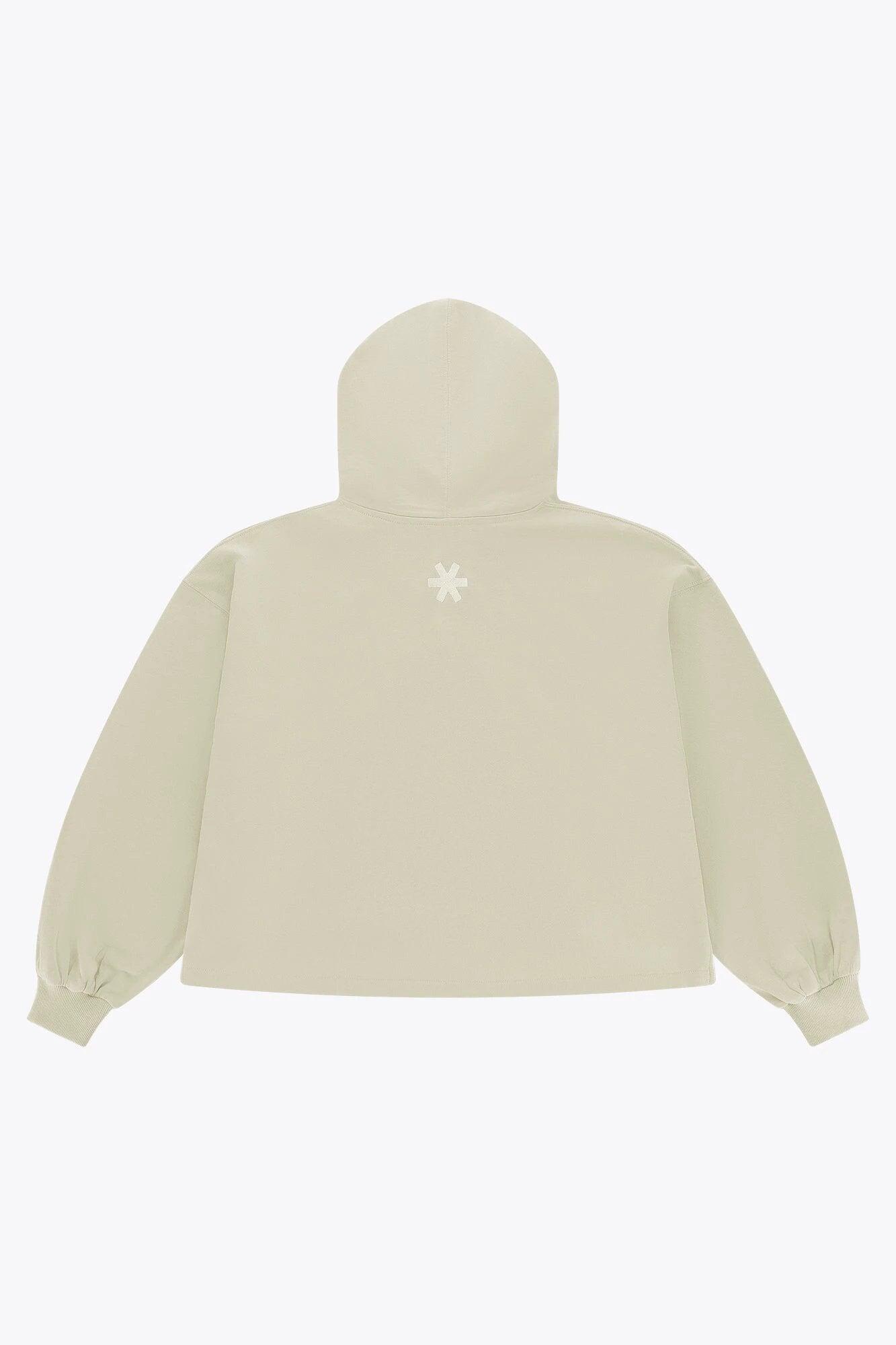 Osaka Dames Cropped Hoodie | Warm Grijs 3/6