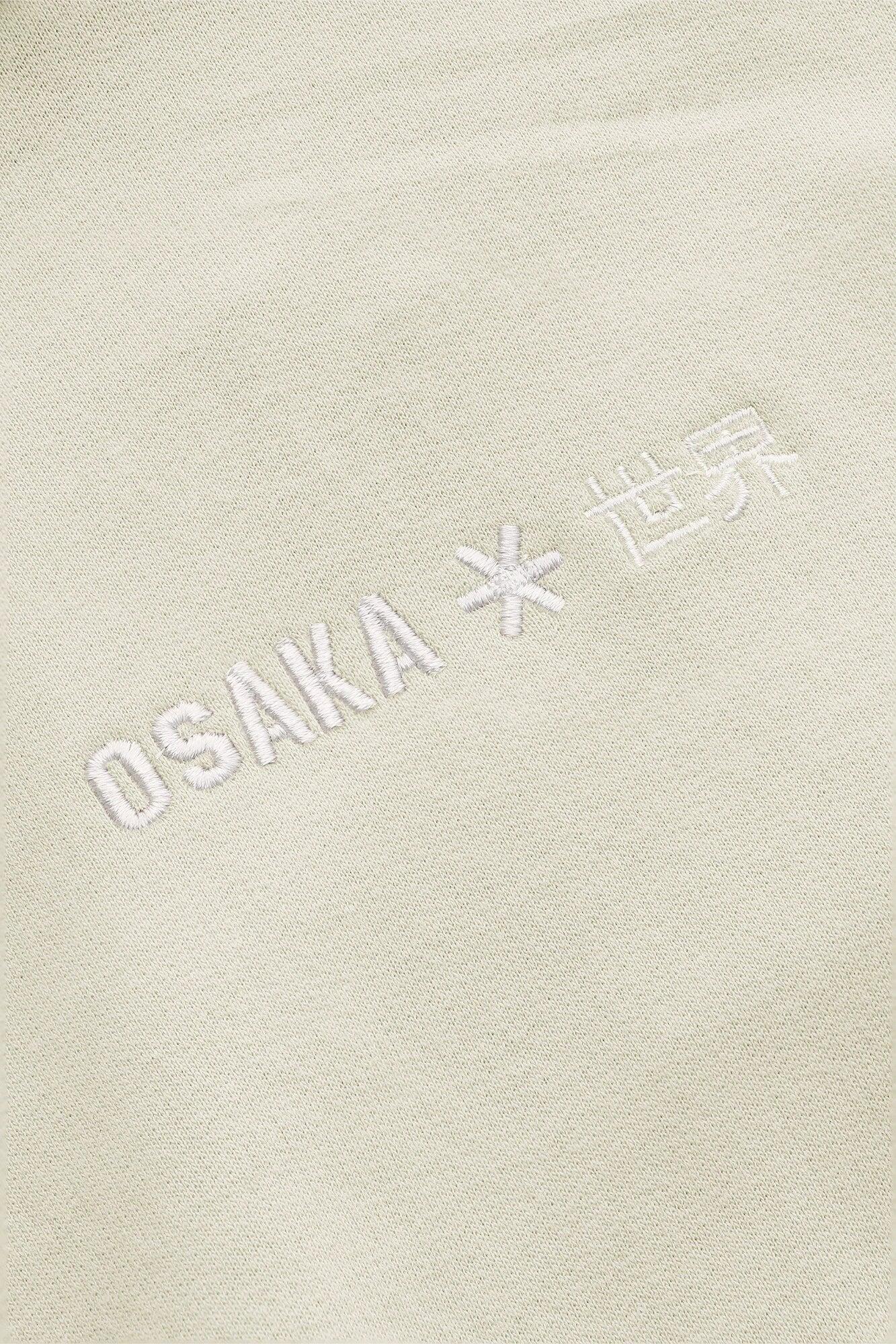 Osaka Dames Cropped Hoodie | Warm Grijs 5/6