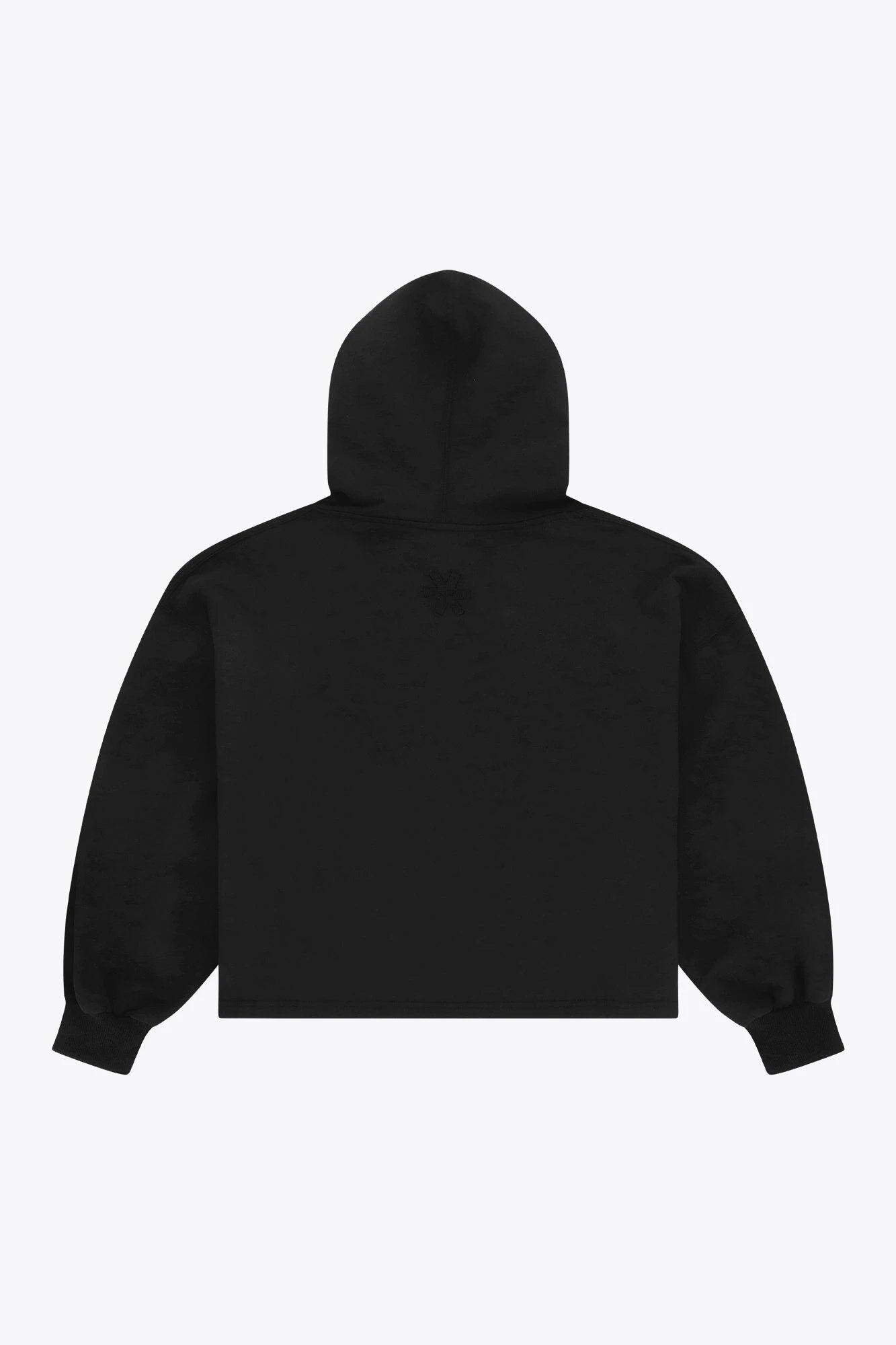 Osaka dames cropped hoodie | Zwart 4/6