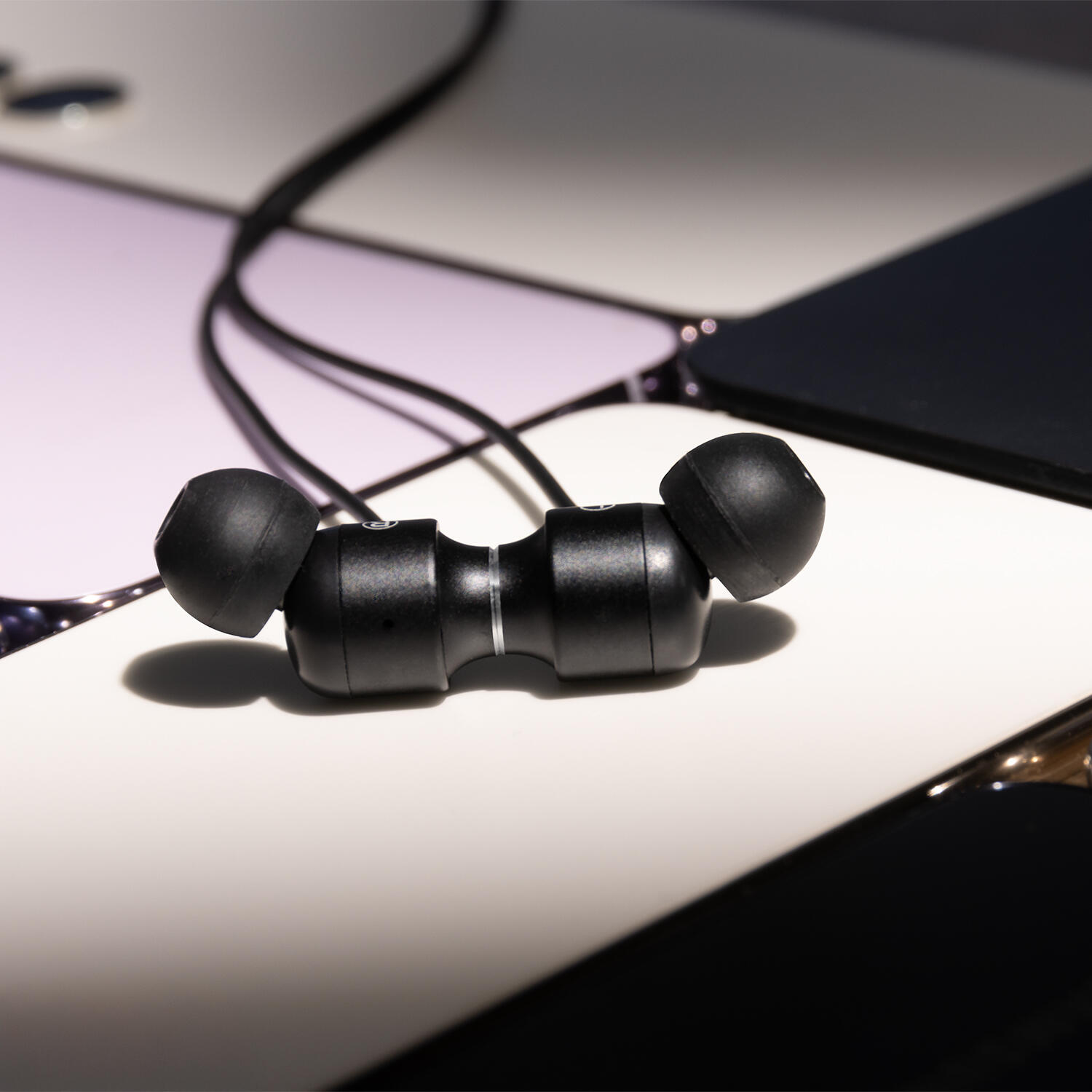 Écouteurs filaires Forever EP-01 intra-auriculaires jack 3,5 mm noirs 4/6