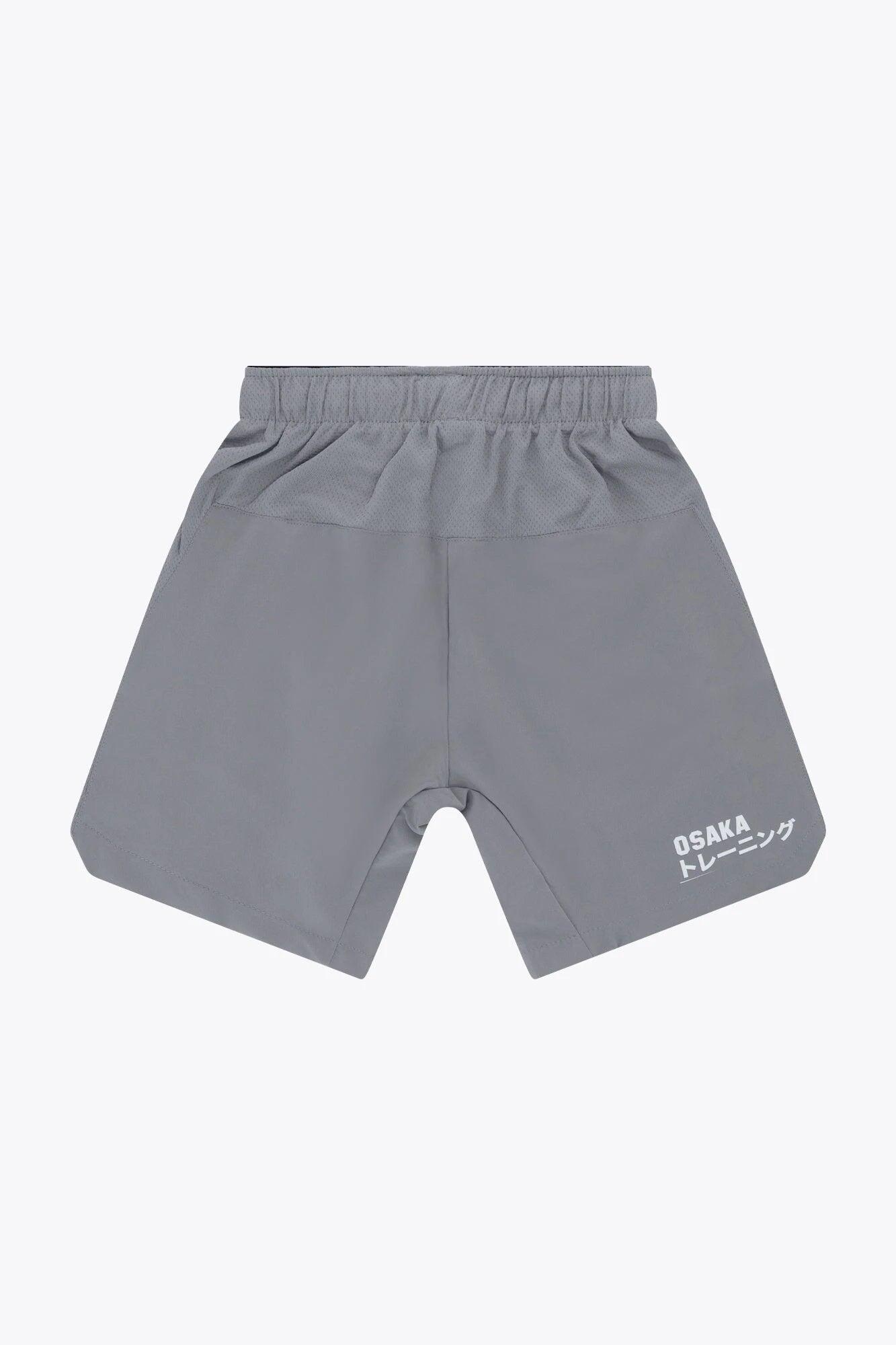 Pantalón corto de entrenamiento Osaka para niños | Gris claro 3/3
