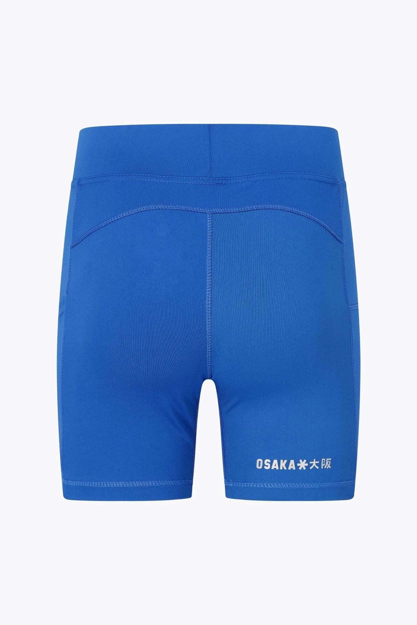 Pantaloncini da ciclista tecnici Osaka da donna | Blu principessa 4/6