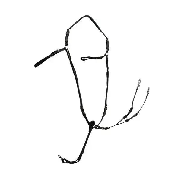 Leather hunting collar for horse PS of Sweden Melbourne