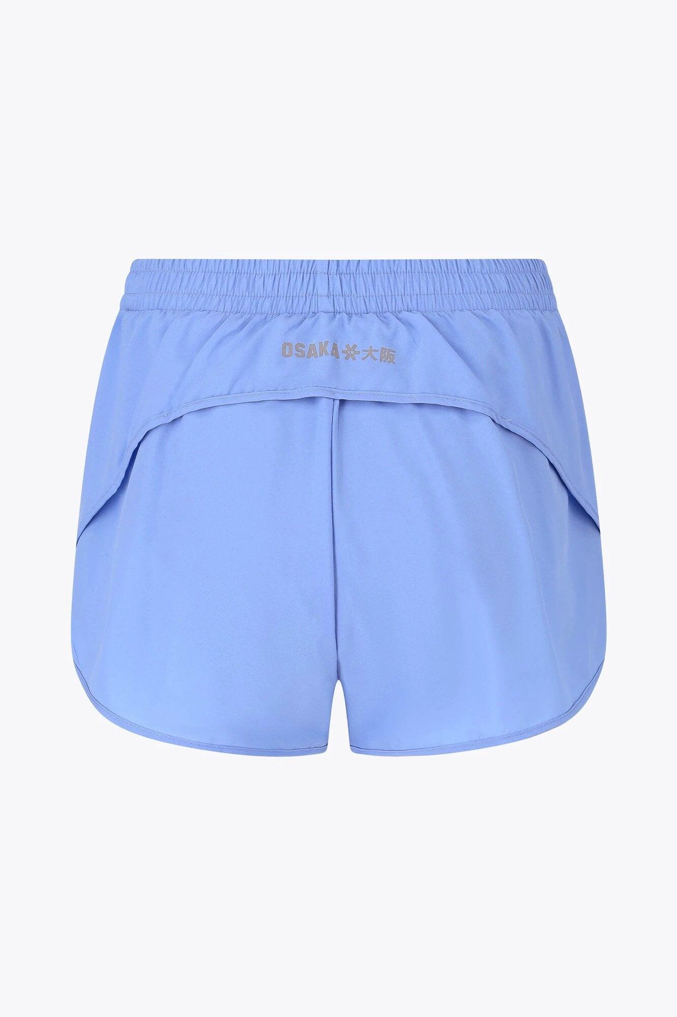Pantaloncini da allenamento Courtflex da donna di Osaka | Blu Silver Lake 3/3