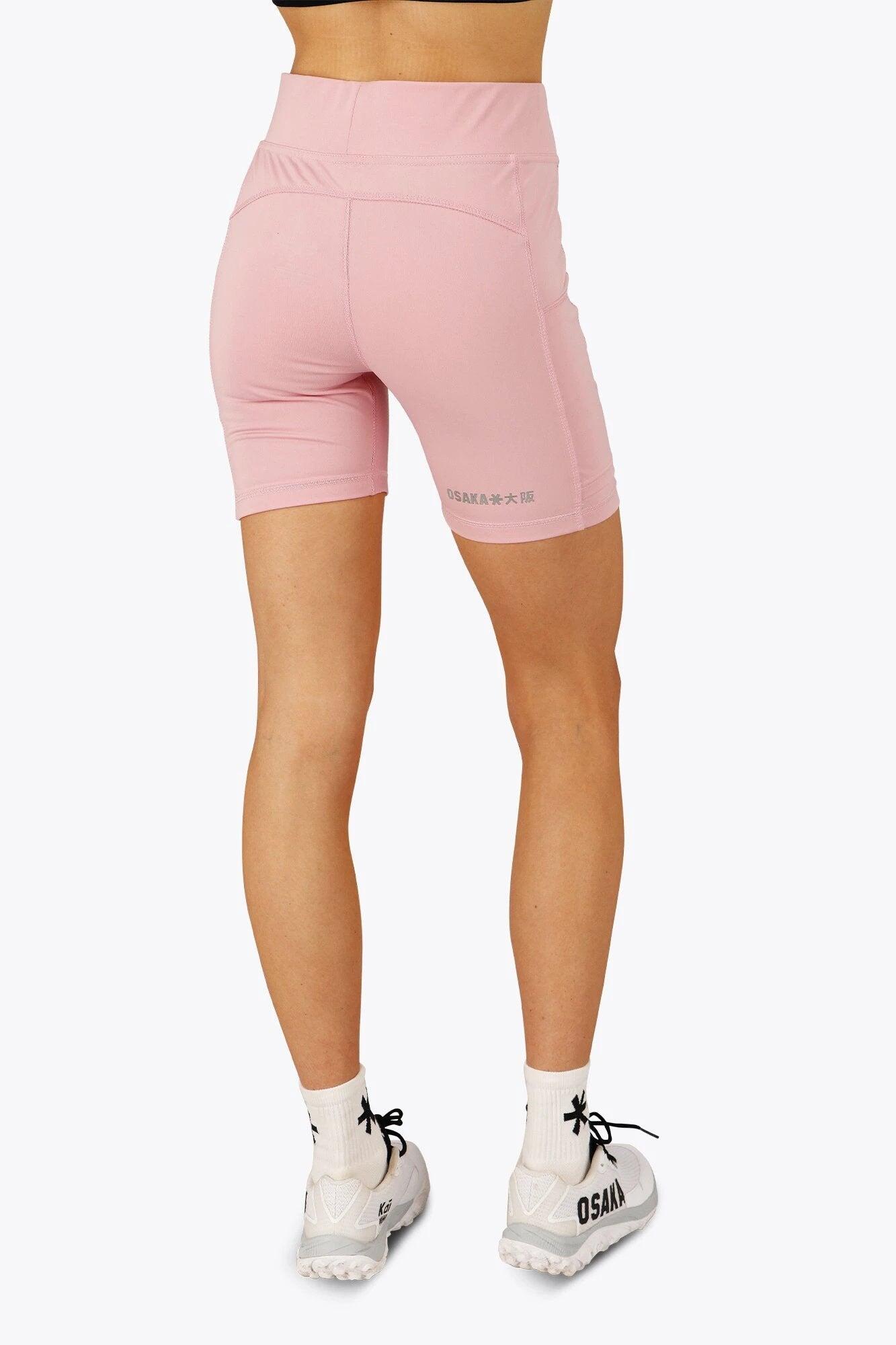 Pantaloncini da ciclista Osaka Women Tech | Rosa fondente 5/6