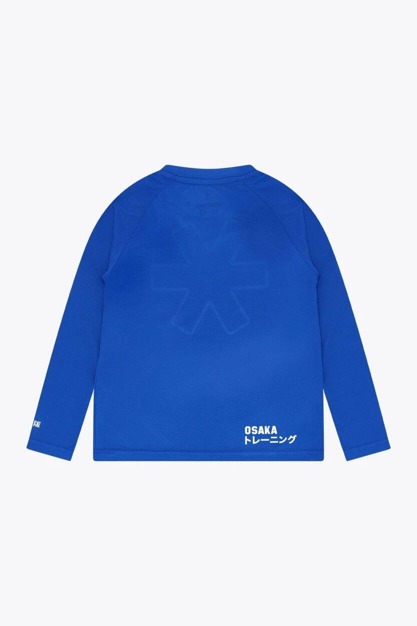 T-shirt d'entraînement à manches longues pour enfants Osaka | Bleu roi 3/6