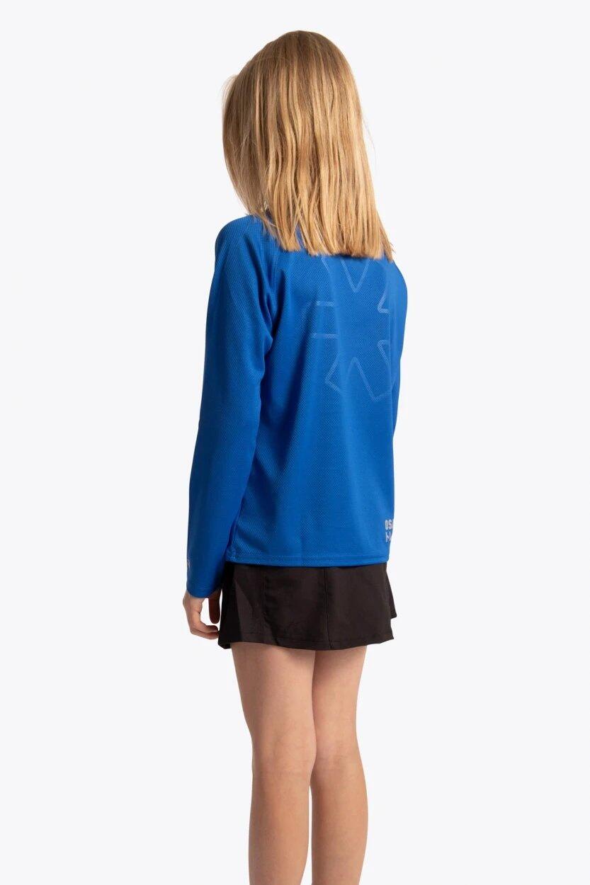 T-shirt d'entraînement à manches longues pour enfants Osaka | Bleu roi 5/6