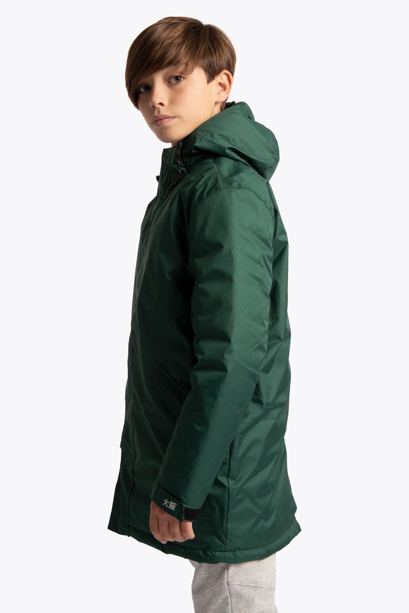 Chaqueta de estadio Osaka para niños | verde oscuro 4/6