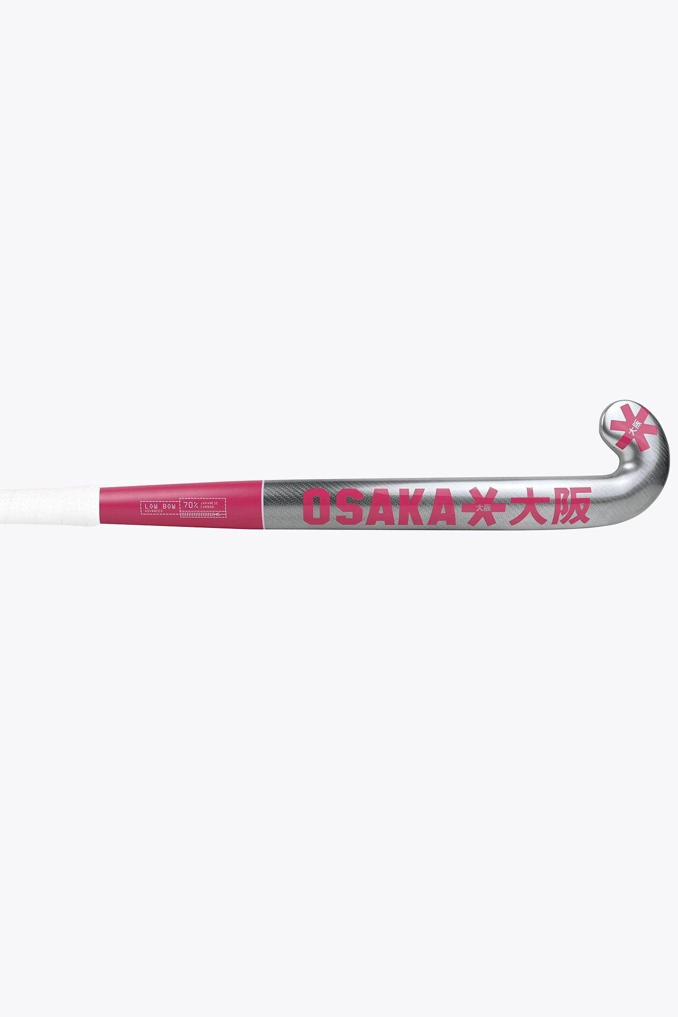 Mazza da hockey su prato Osaka - Modifica uno - Arco basso avanzato 70 | Lampone 3/5