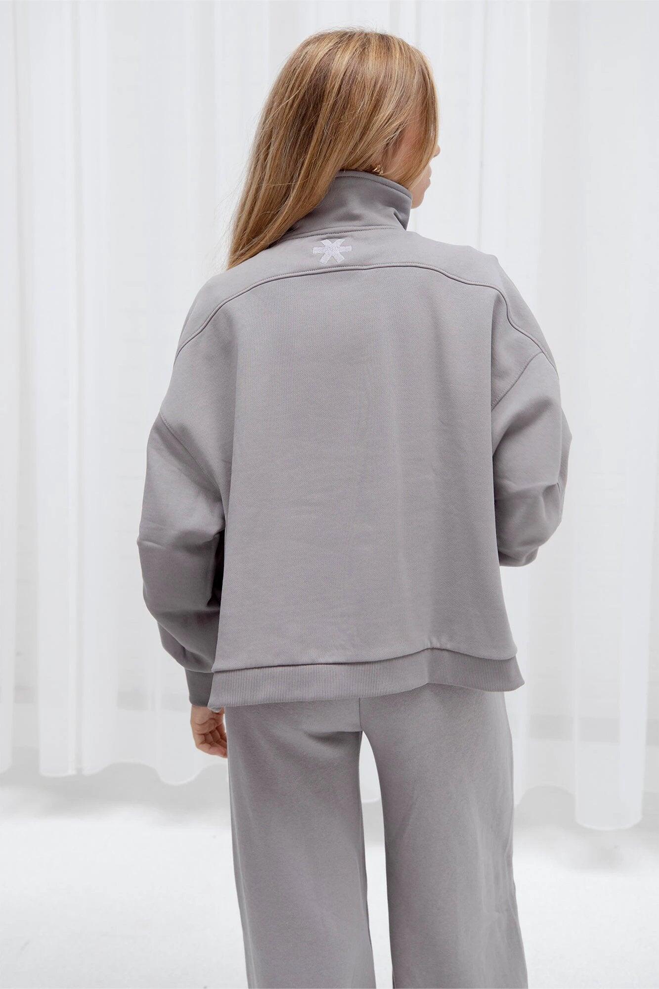 Maglione corto con mezza zip da donna Osaka | Cloudburst 5/6