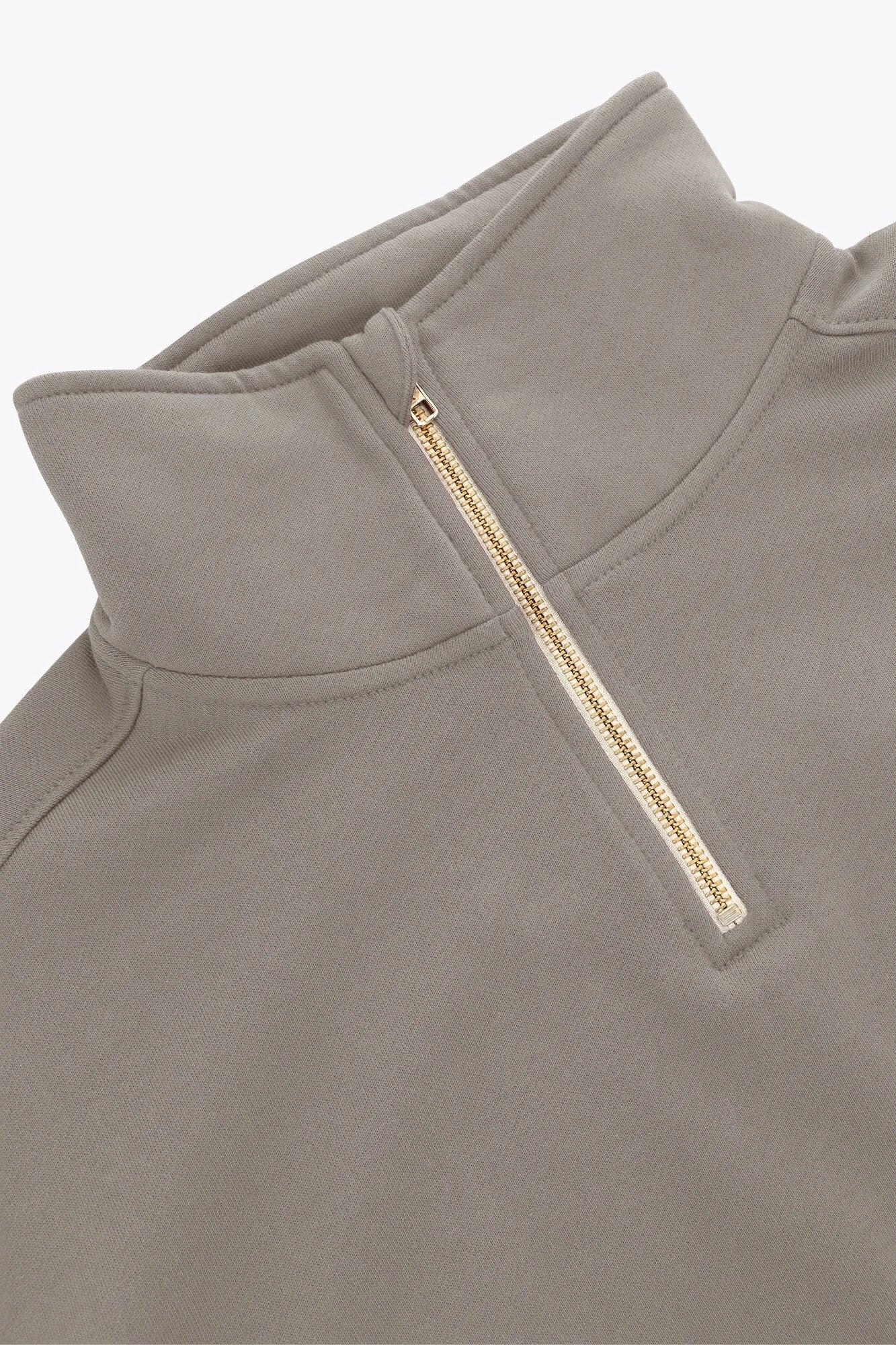 Maglione corto con mezza zip da donna Osaka | Cloudburst 6/6