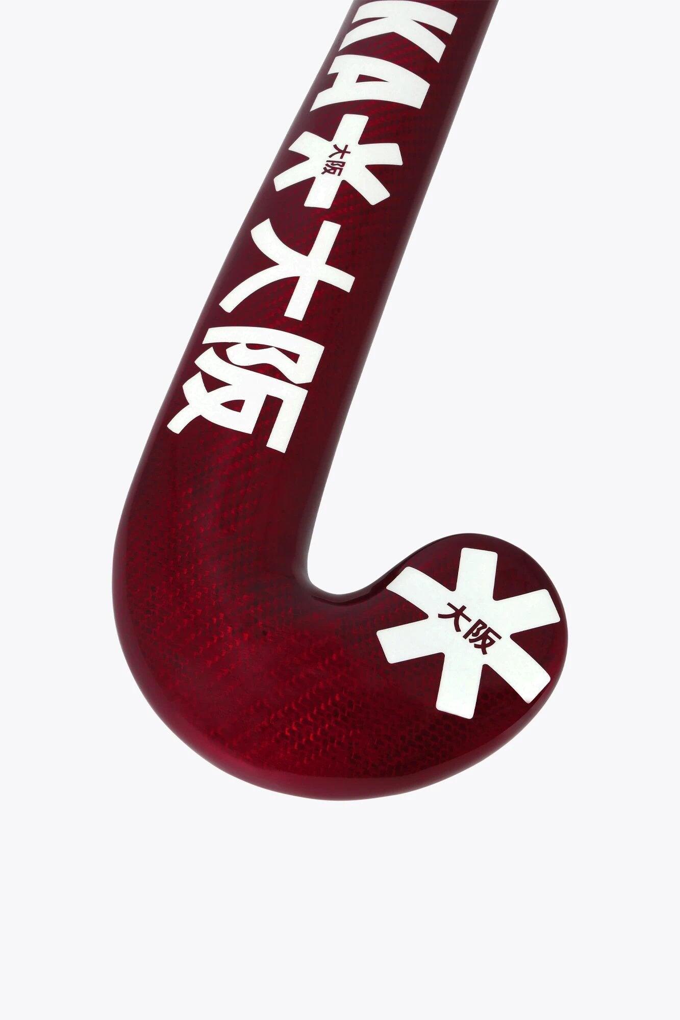 Crosse de hockey sur gazon Osaka Mid Bow 70 | Vernis cerisier 3/6