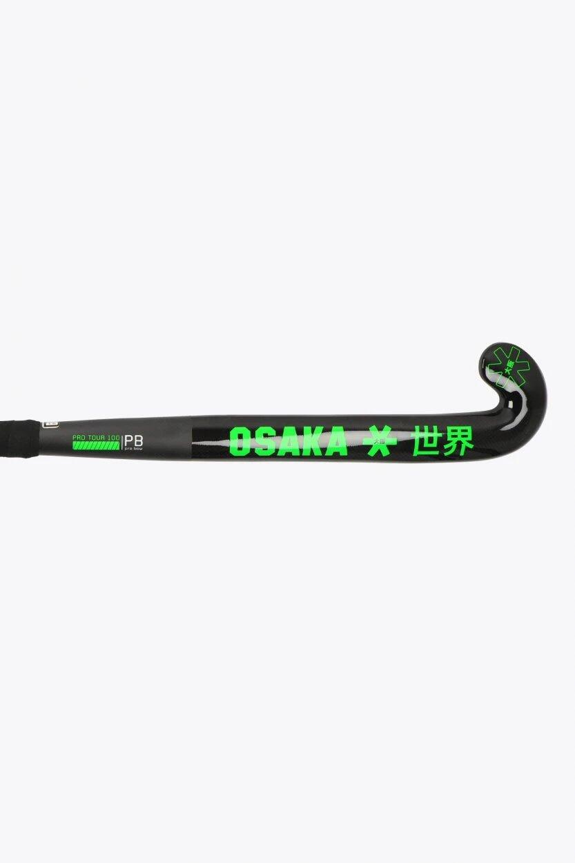 Bâton de hockey sur gazon Osaka Pro Tour 100 - Pro Bow | Noir emblématique 3/6